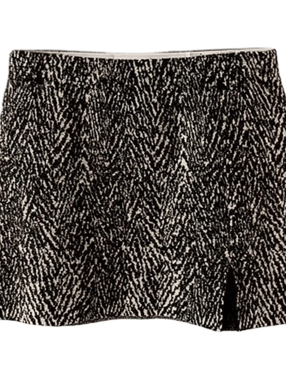 Banana Republic Black and White Textured Mini Skirt NWT - Picture 1 of 2